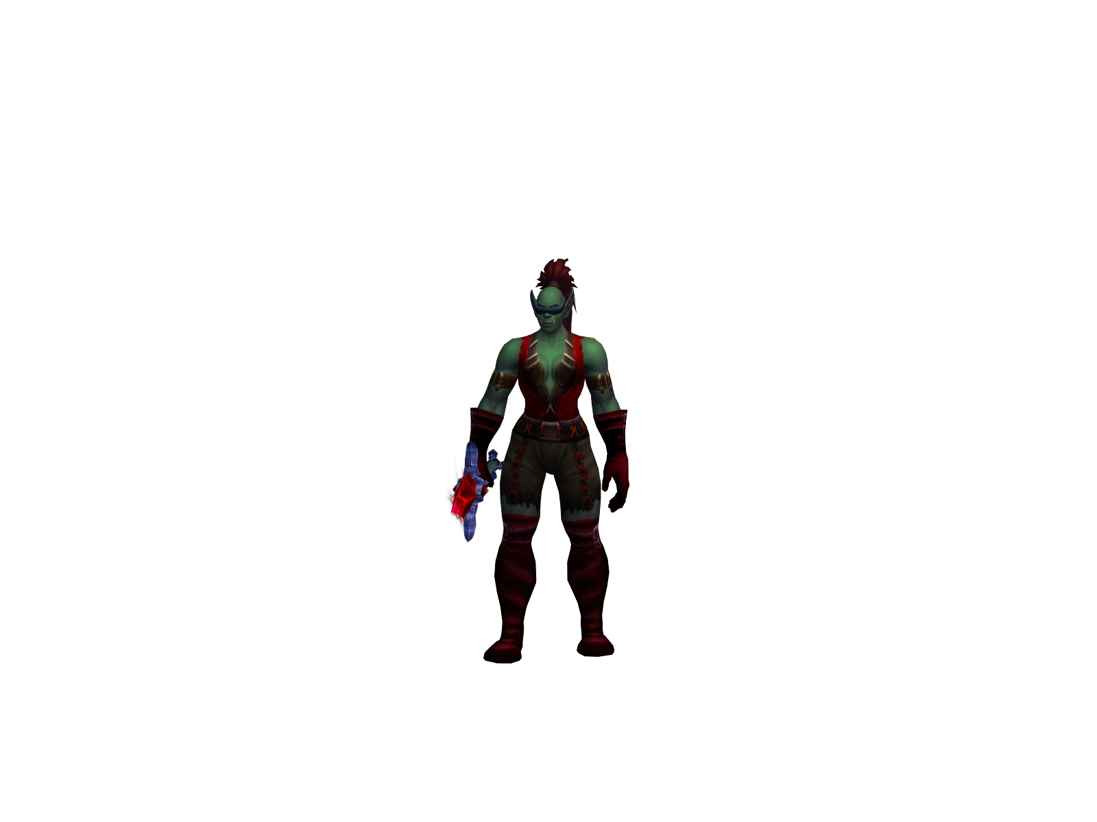 Kiwmyakmonk 3D character render