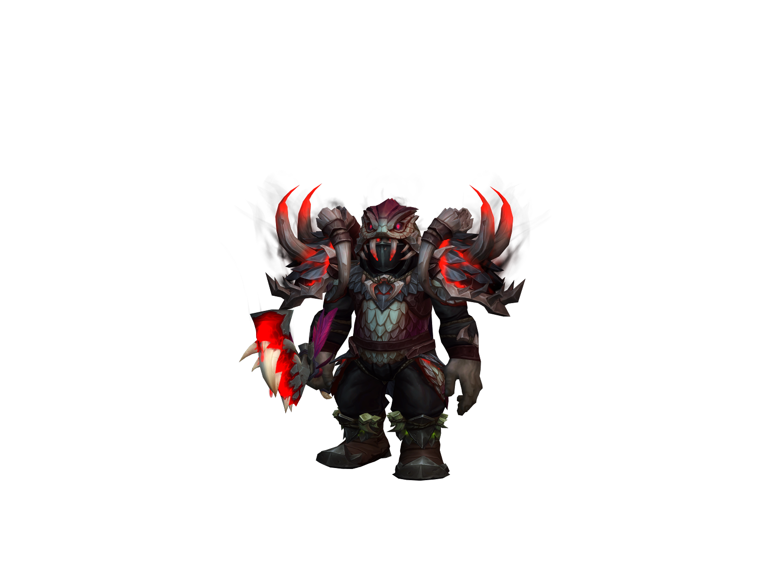 Onemanz 3D character render