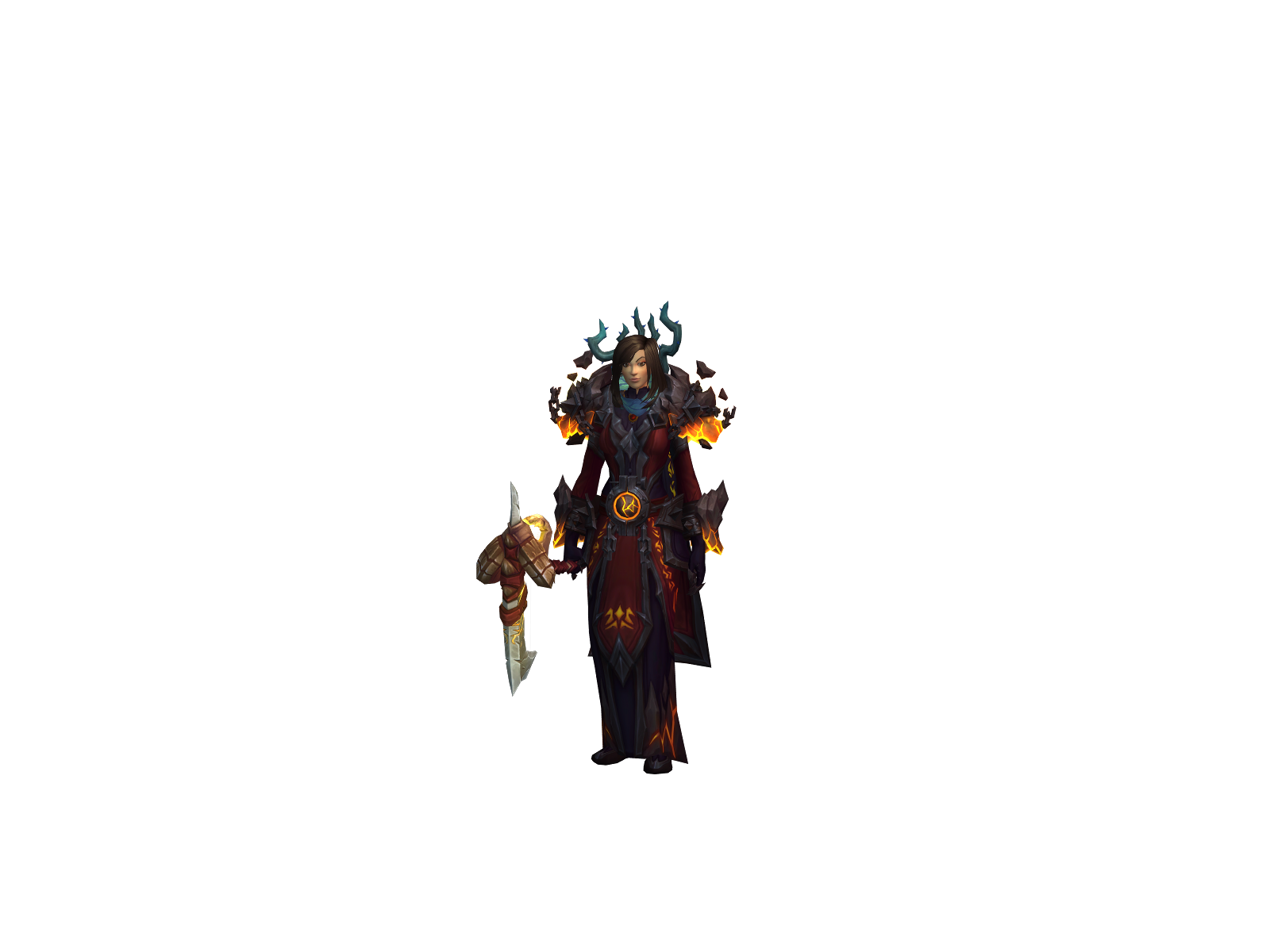 Poplåck 3D character render