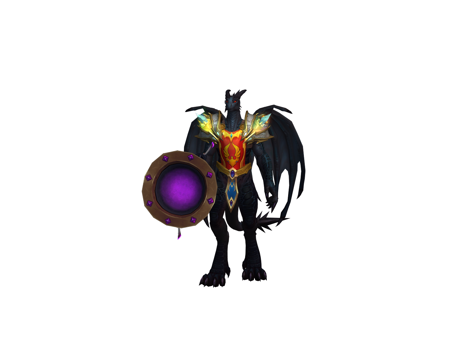 Solael 3D character render