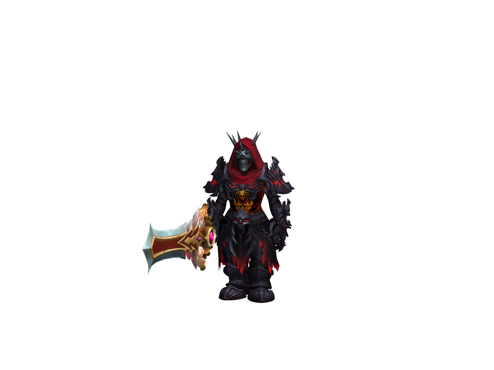 Deathraze 3D character render