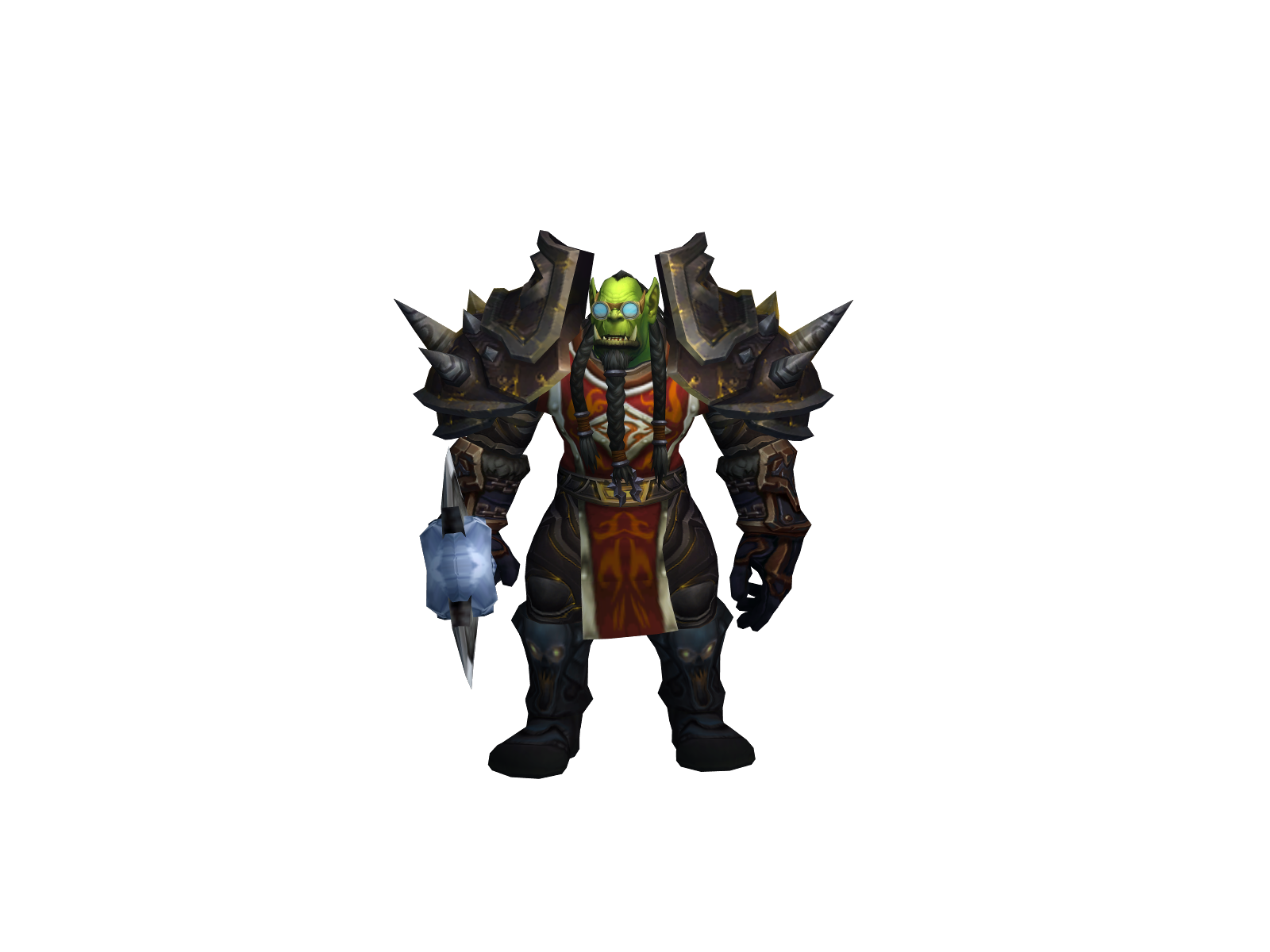 Pitler 3D character render
