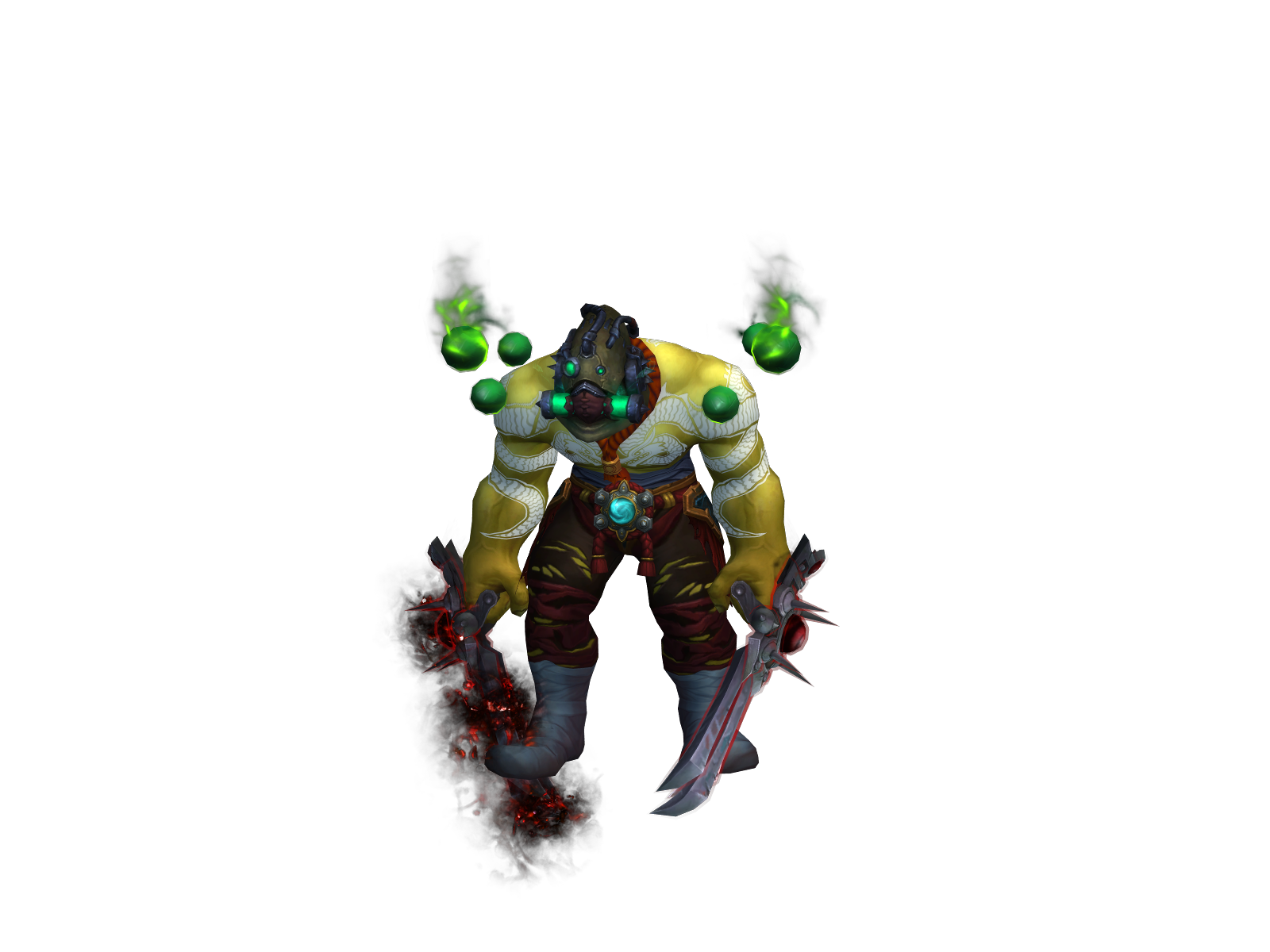 Sonicburst 3D character render