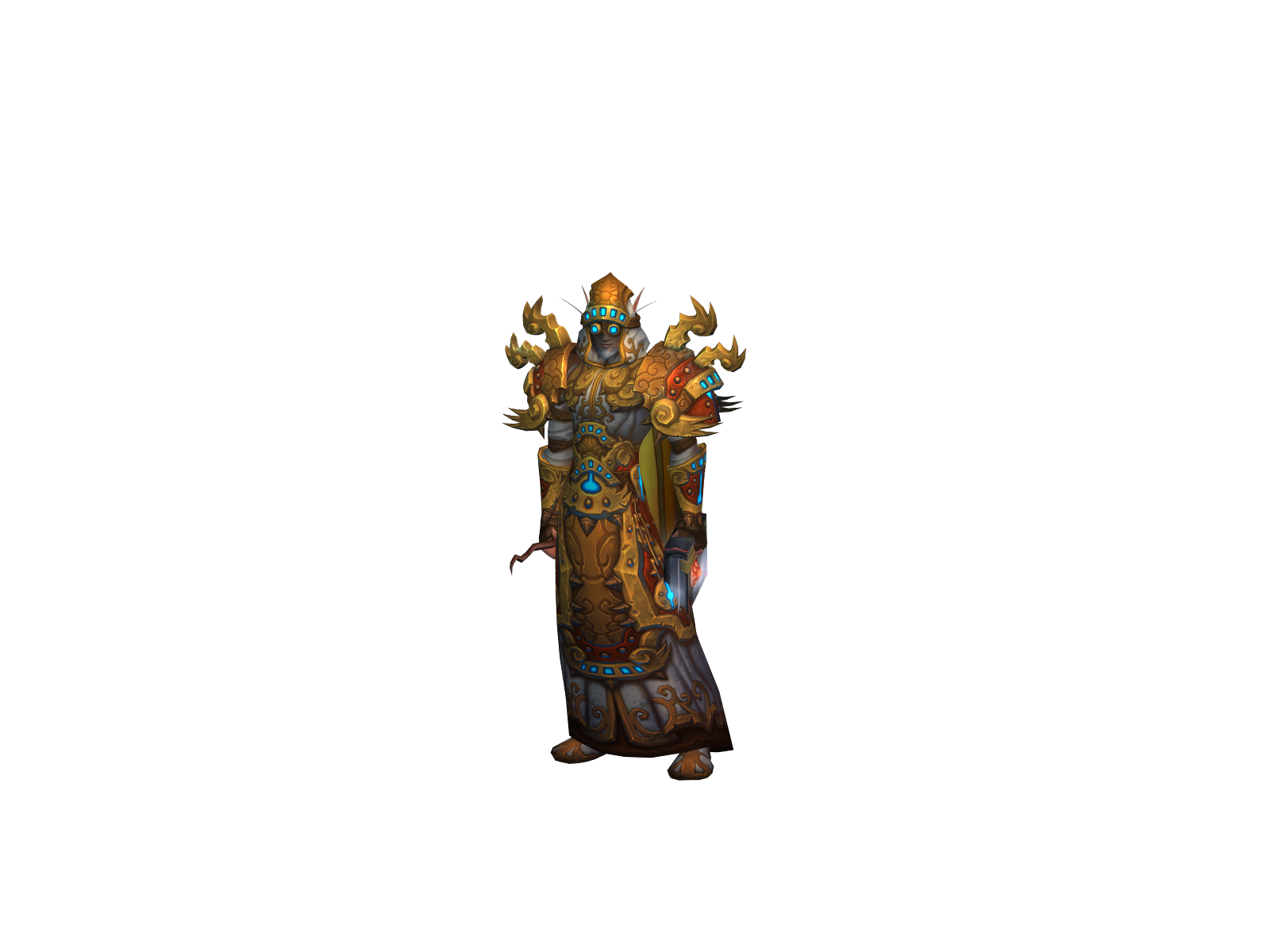 Eöwyn 3D character render