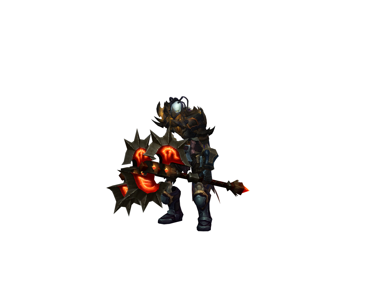 Attaxk 3D character render