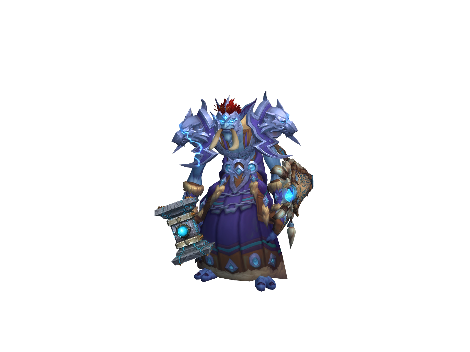 Moltentusk 3D character render