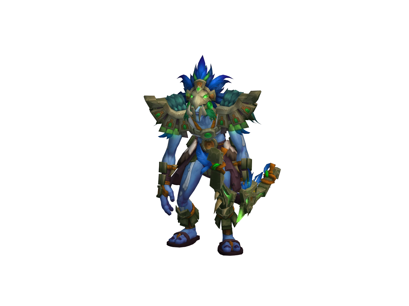 Tanzuri 3D character render