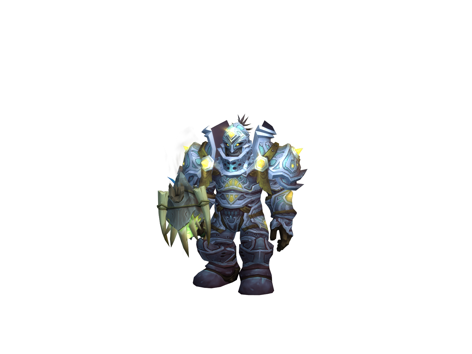Slfdstrct 3D character render