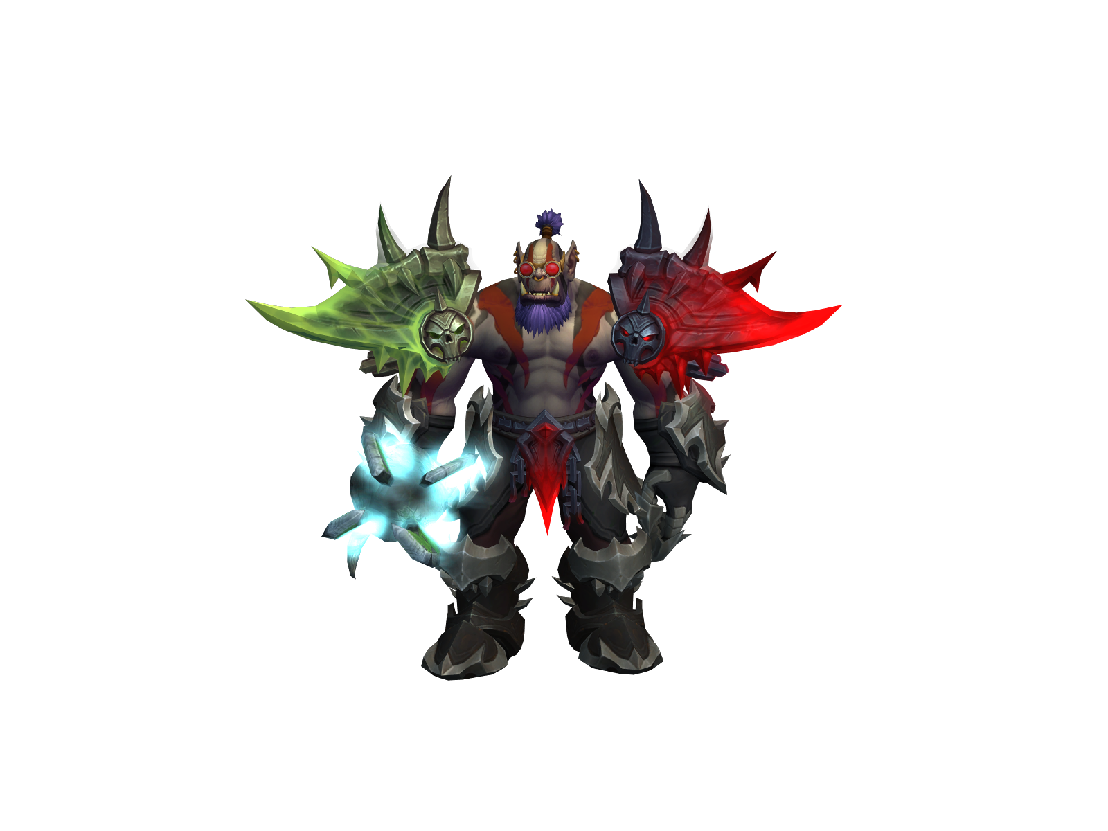 Zouldan 3D character render