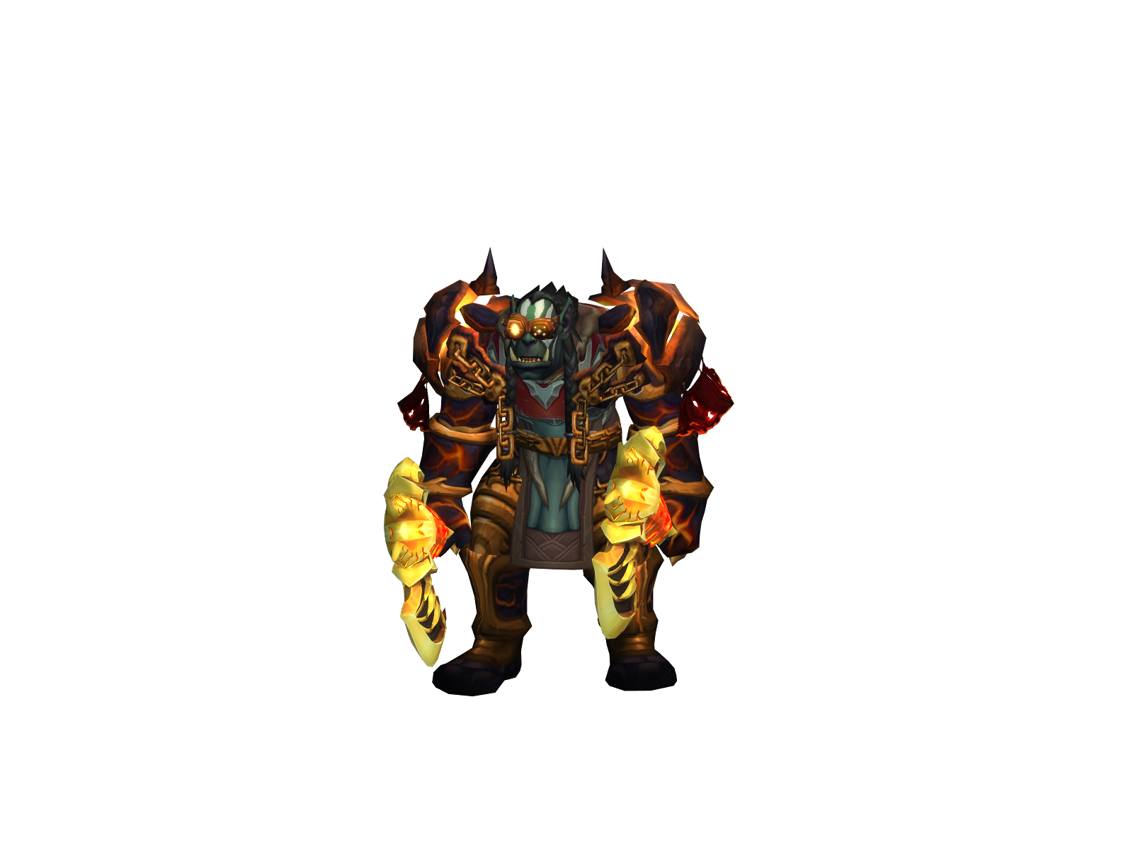 Samrush 3D character render