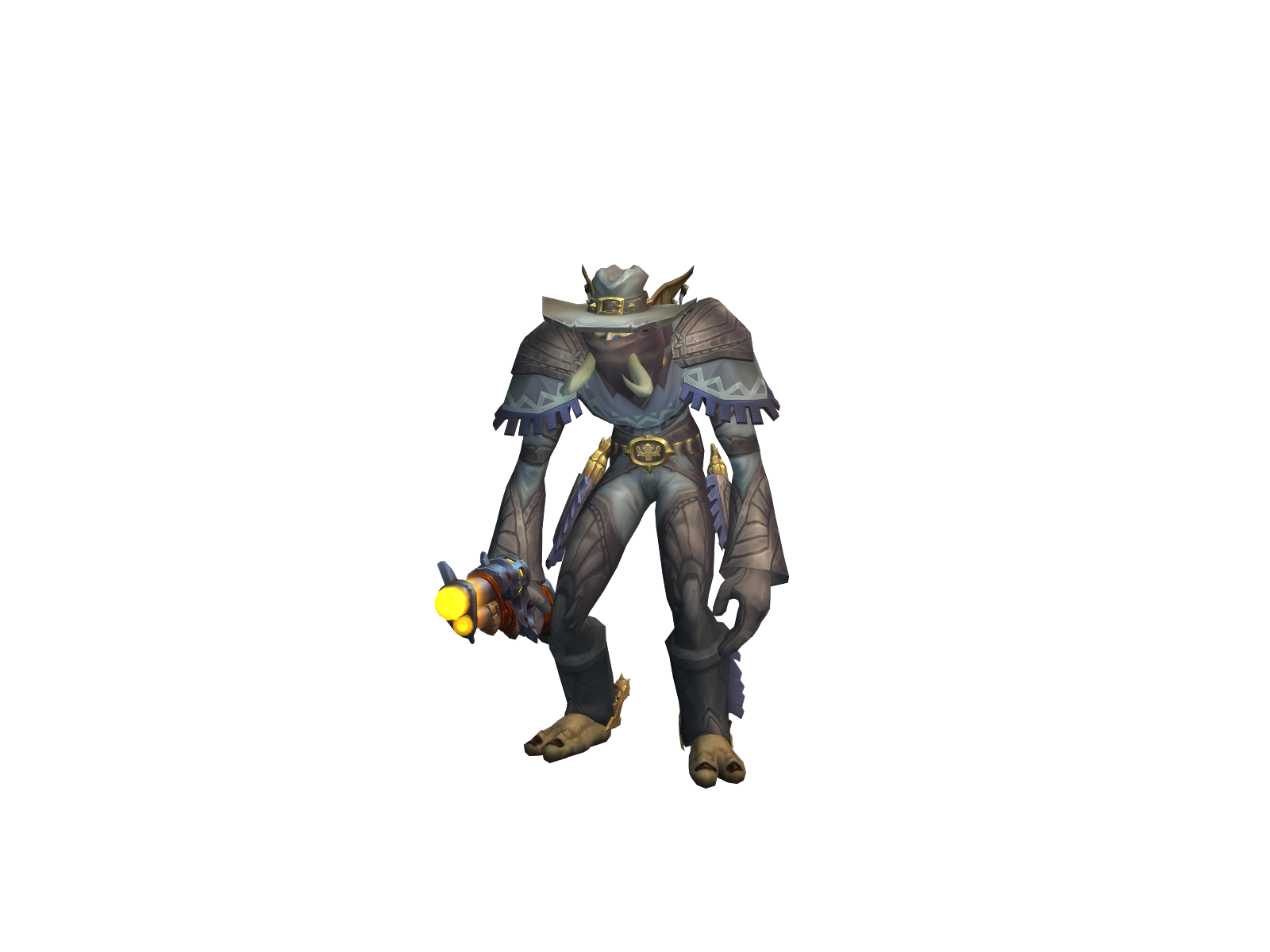 Meanstriker 3D character render