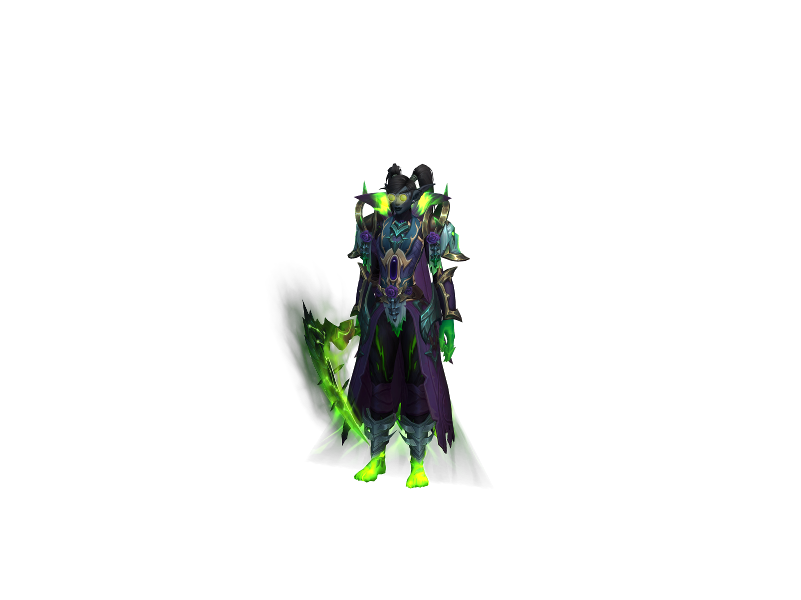 Weedheals 3D character render