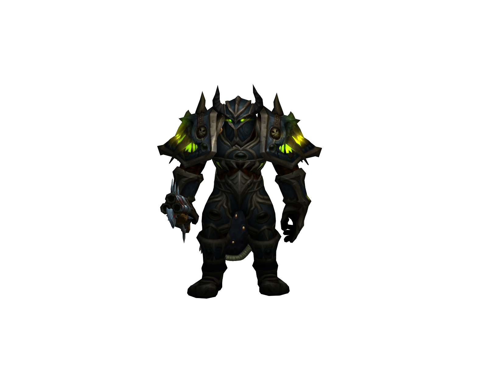 Tricosis 3D character render