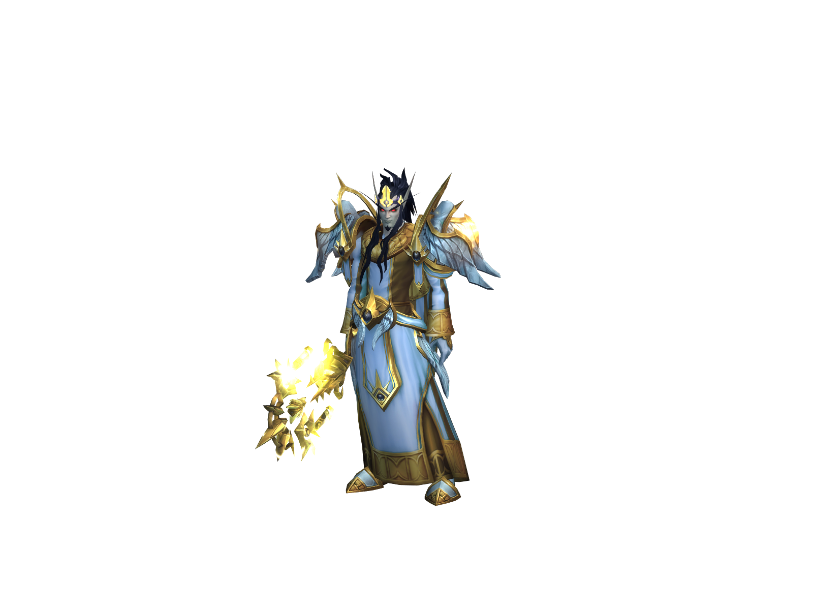 Yadif 3D character render