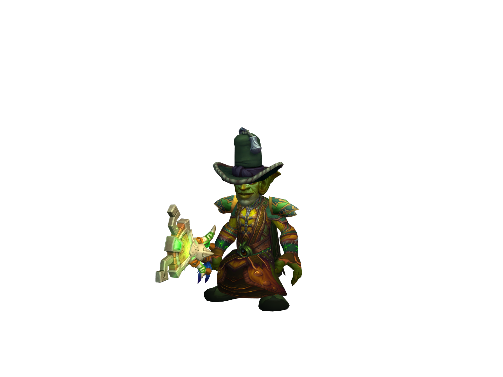 Reinad 3D character render