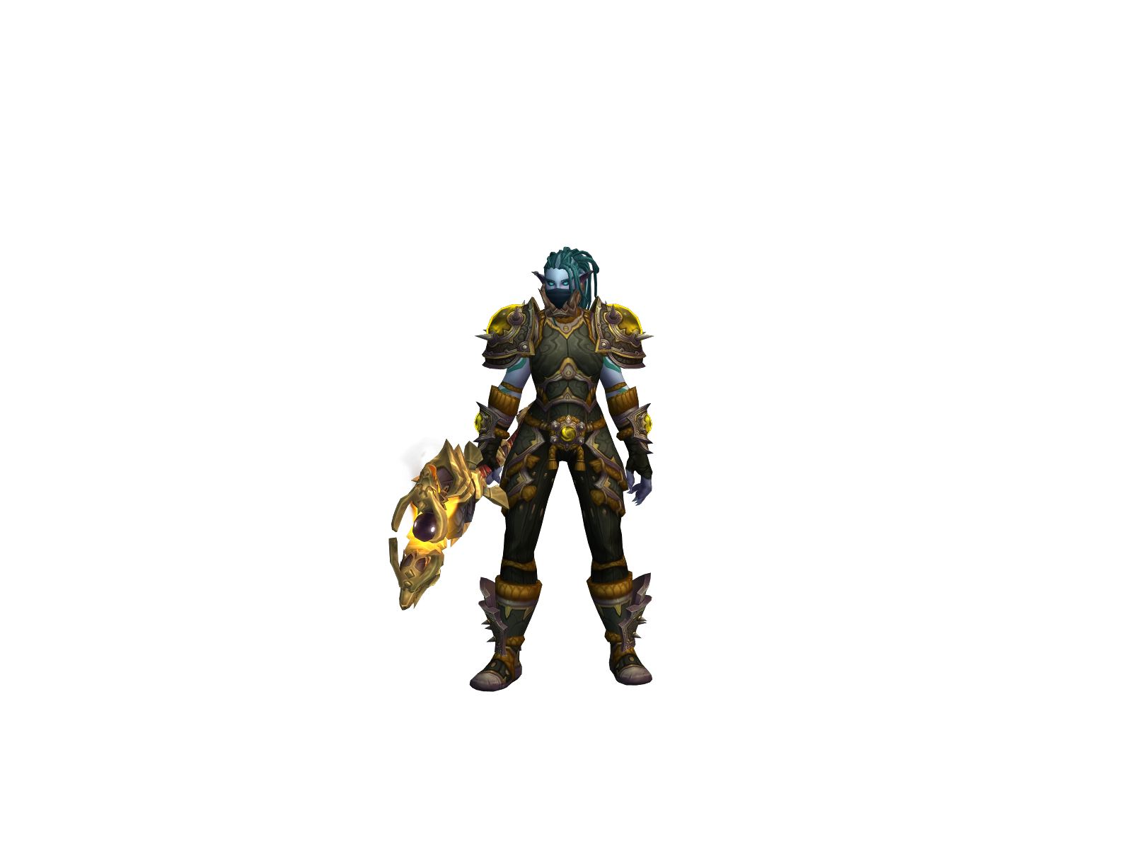 Ályx 3D character render