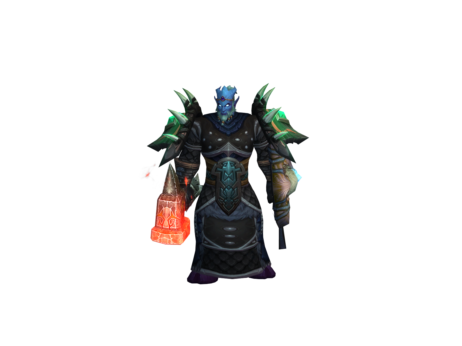 Légende 3D character render