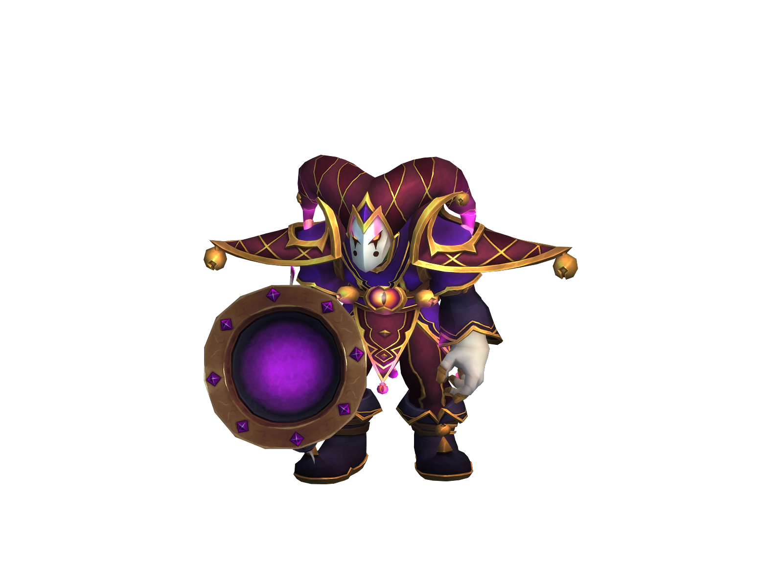 Demonexe 3D character render