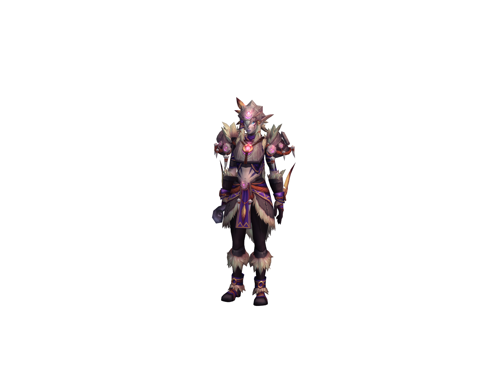 Jusara 3D character render