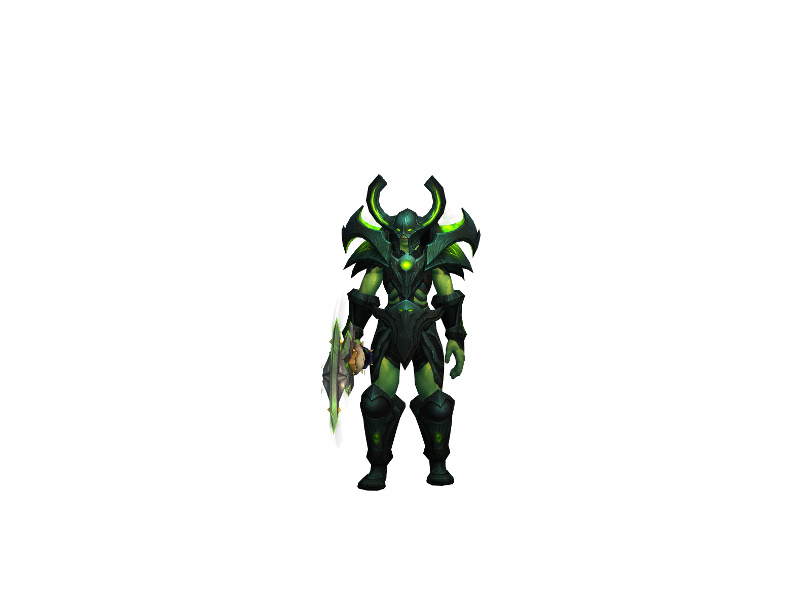 Mordww 3D character render