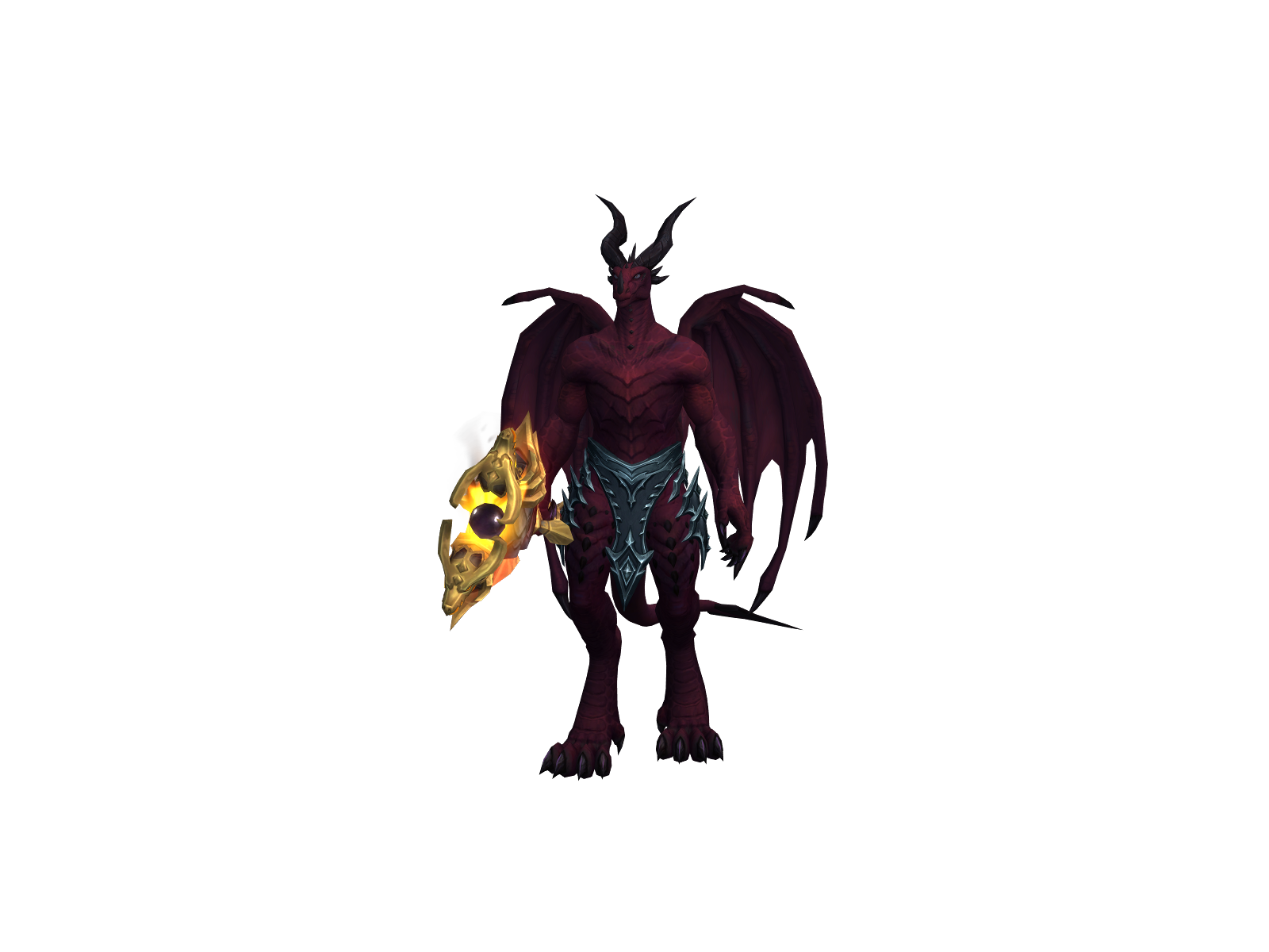 Drage 3D character render