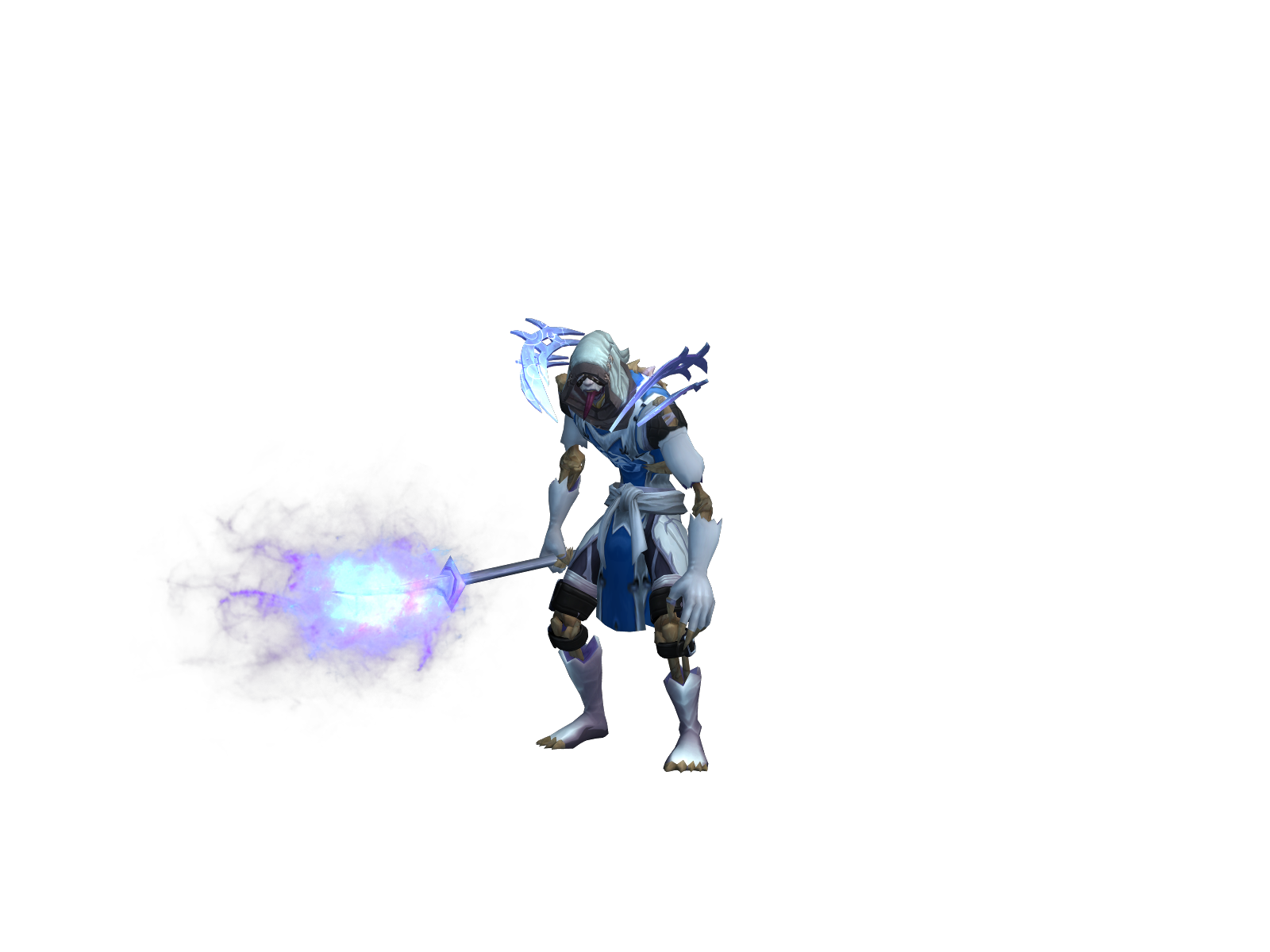 Jokemønk 3D character render