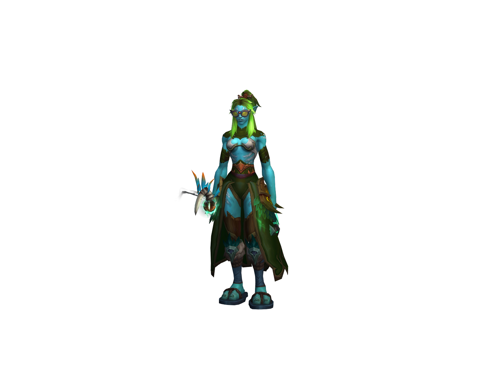 Iceboomkin 3D character render