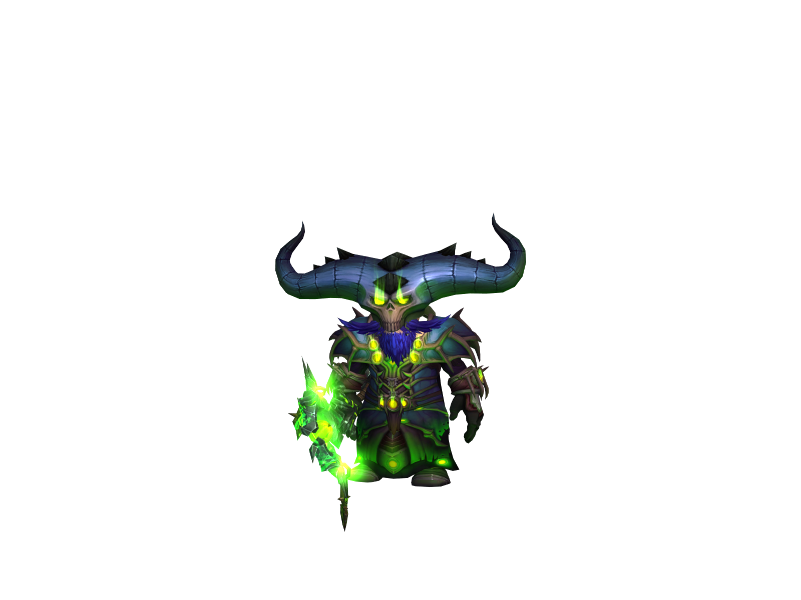 Fearikandel 3D character render