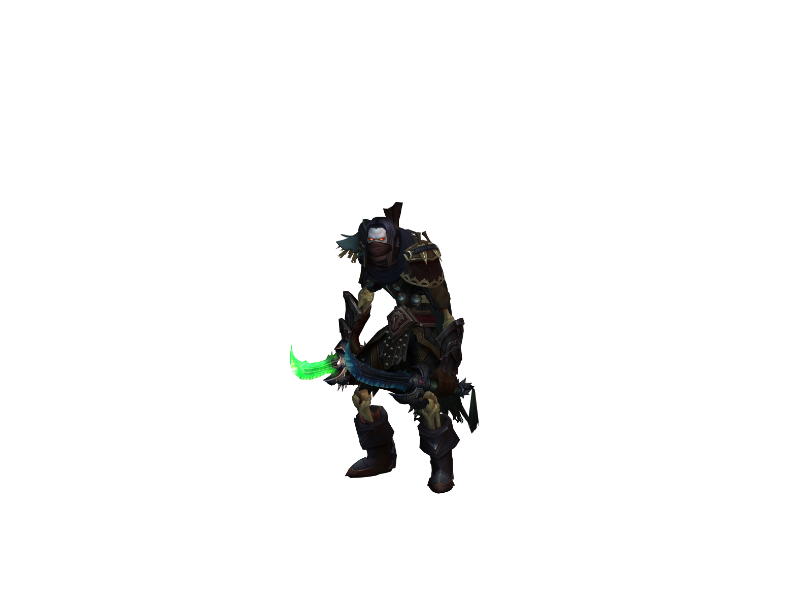 Rotgore 3D character render