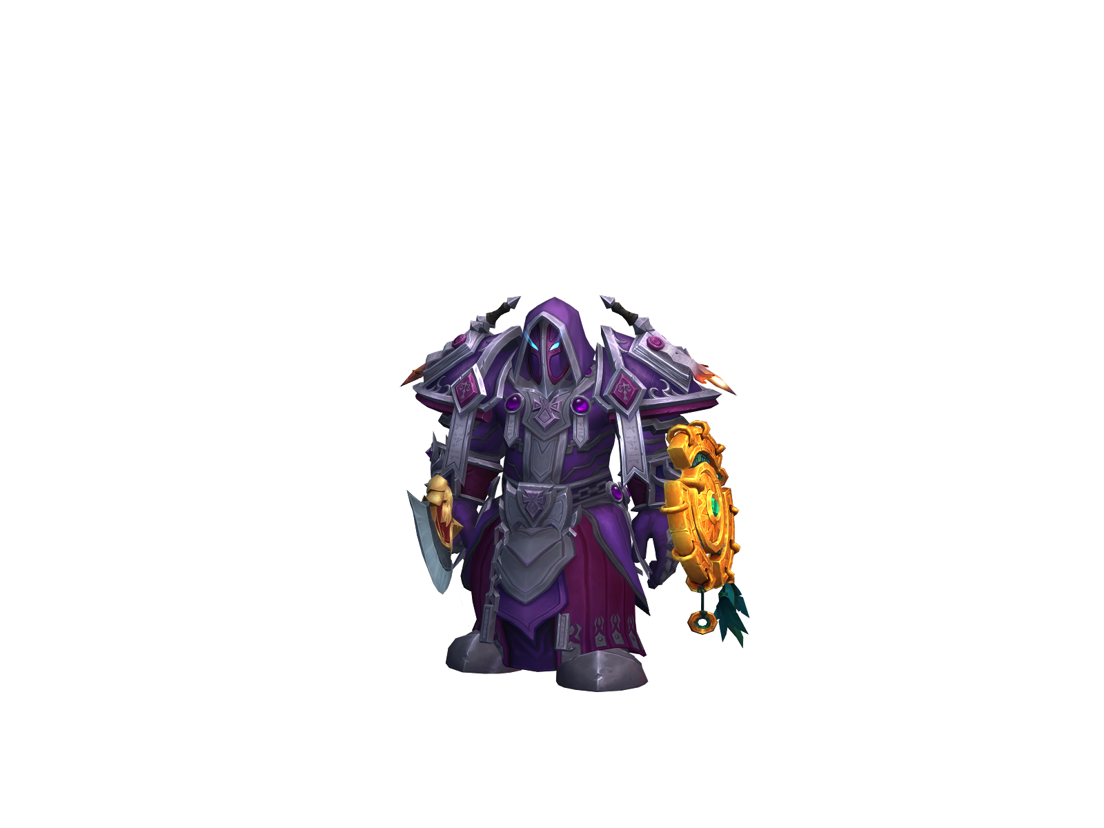 blitzpally 3D character render