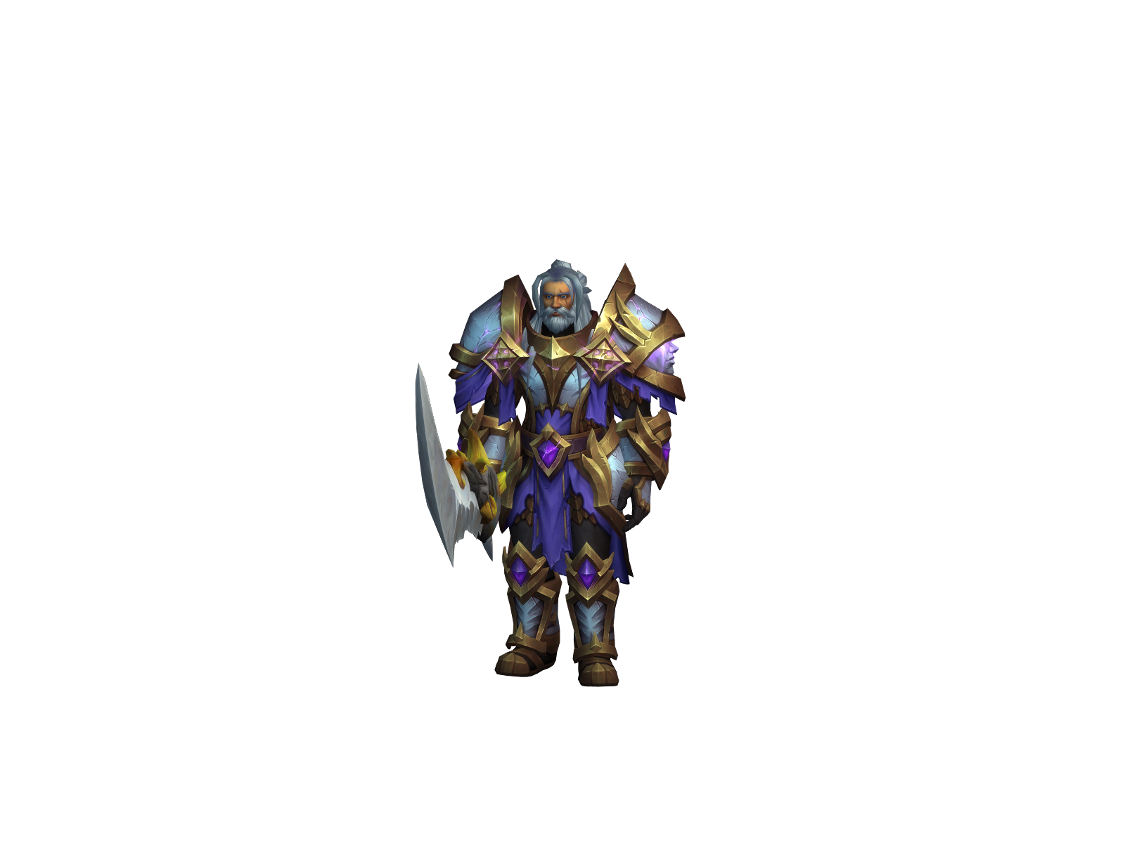 Phyxius 3D character render