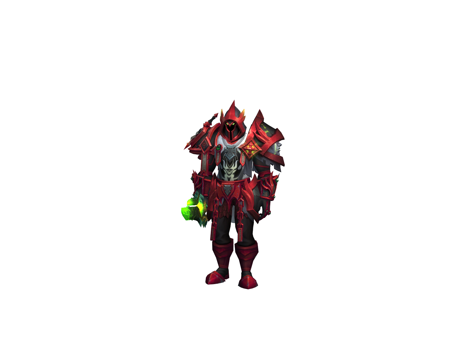 saccadin 3D character render