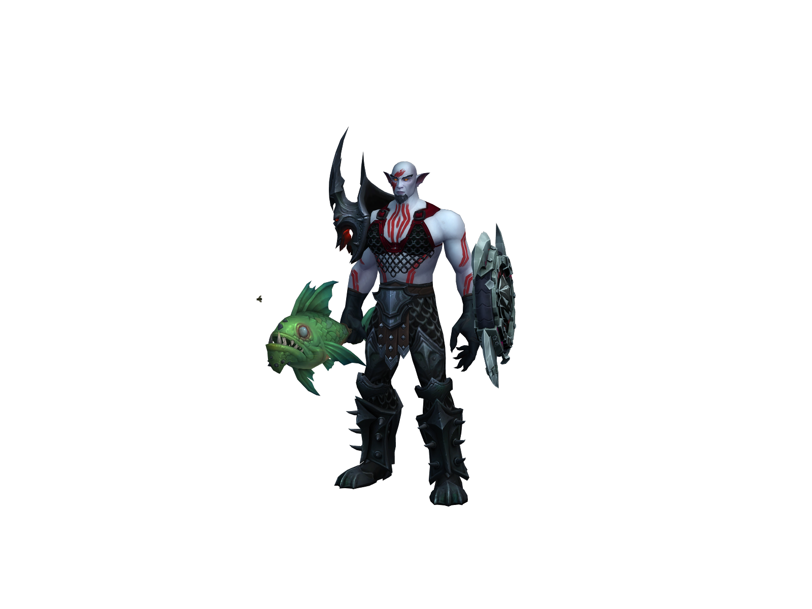 Nyamsik 3D character render