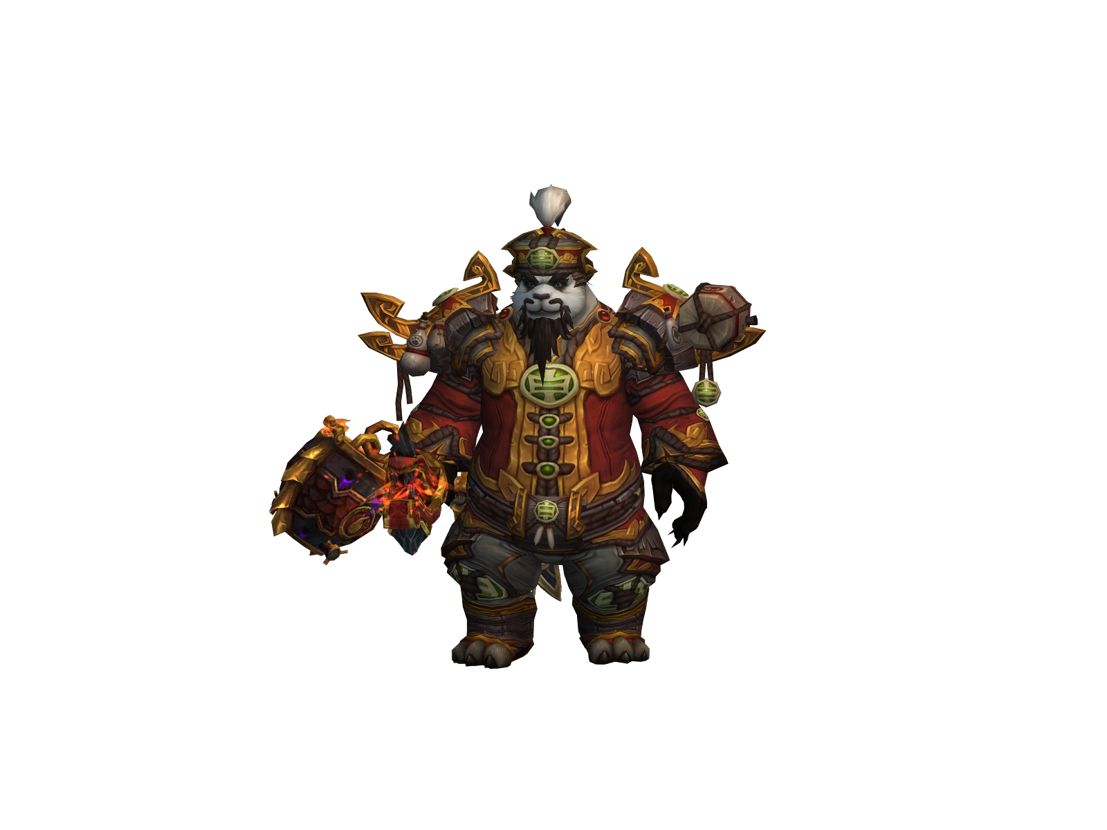 Sakeh 3D character render
