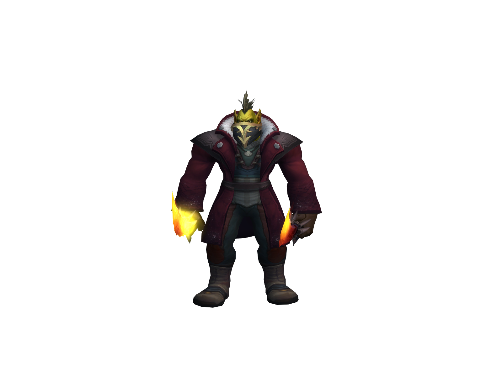 Druce 3D character render