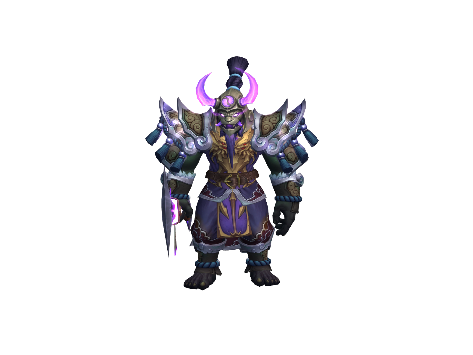 Bornfightdie 3D character render