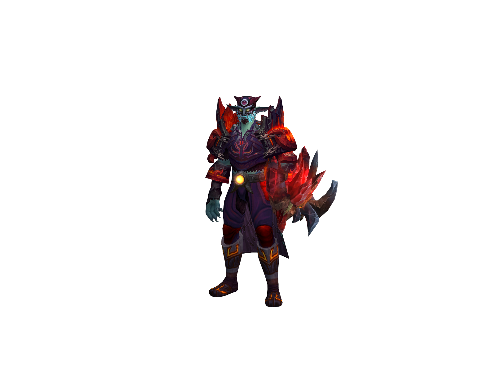 Kaylir 3D character render