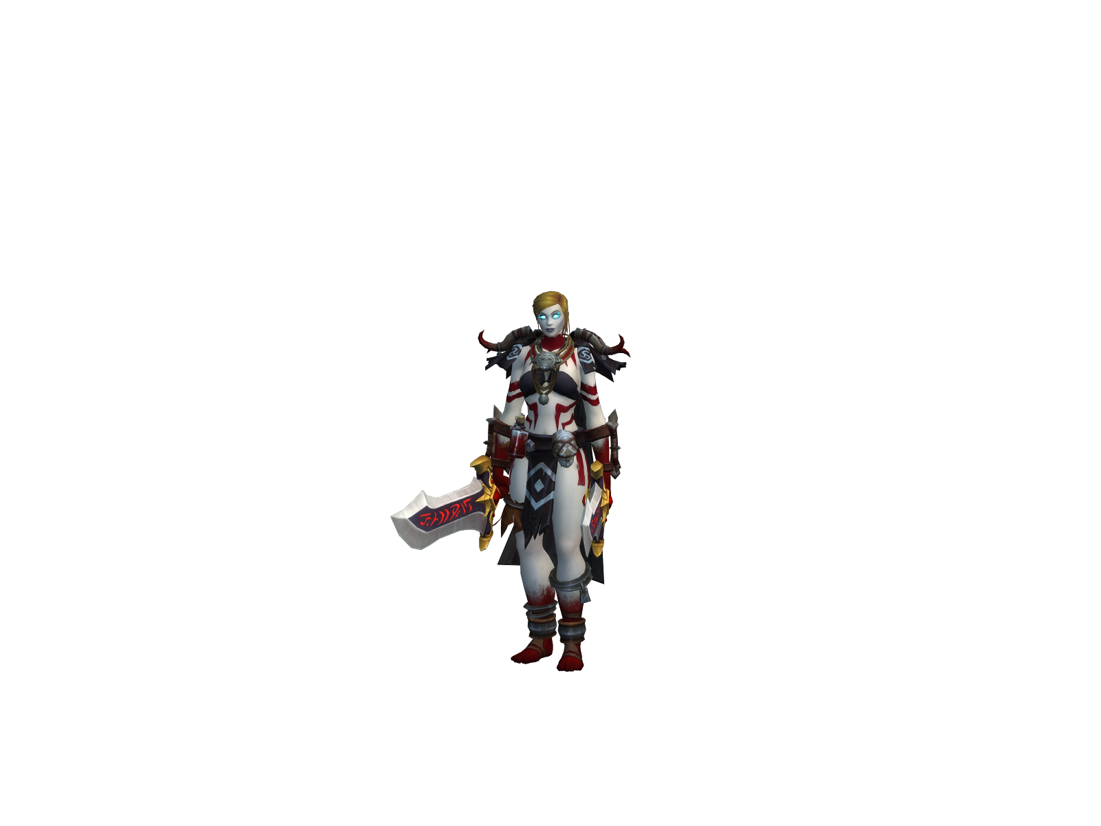 Jefimija 3D character render