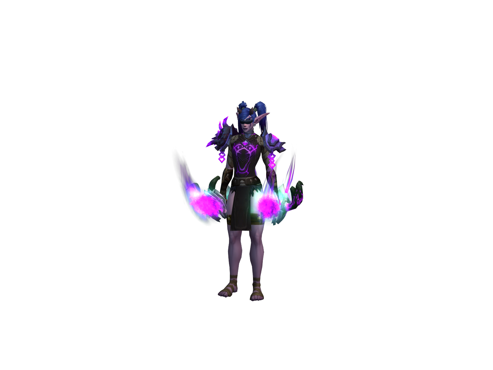 Athriana 3D character render