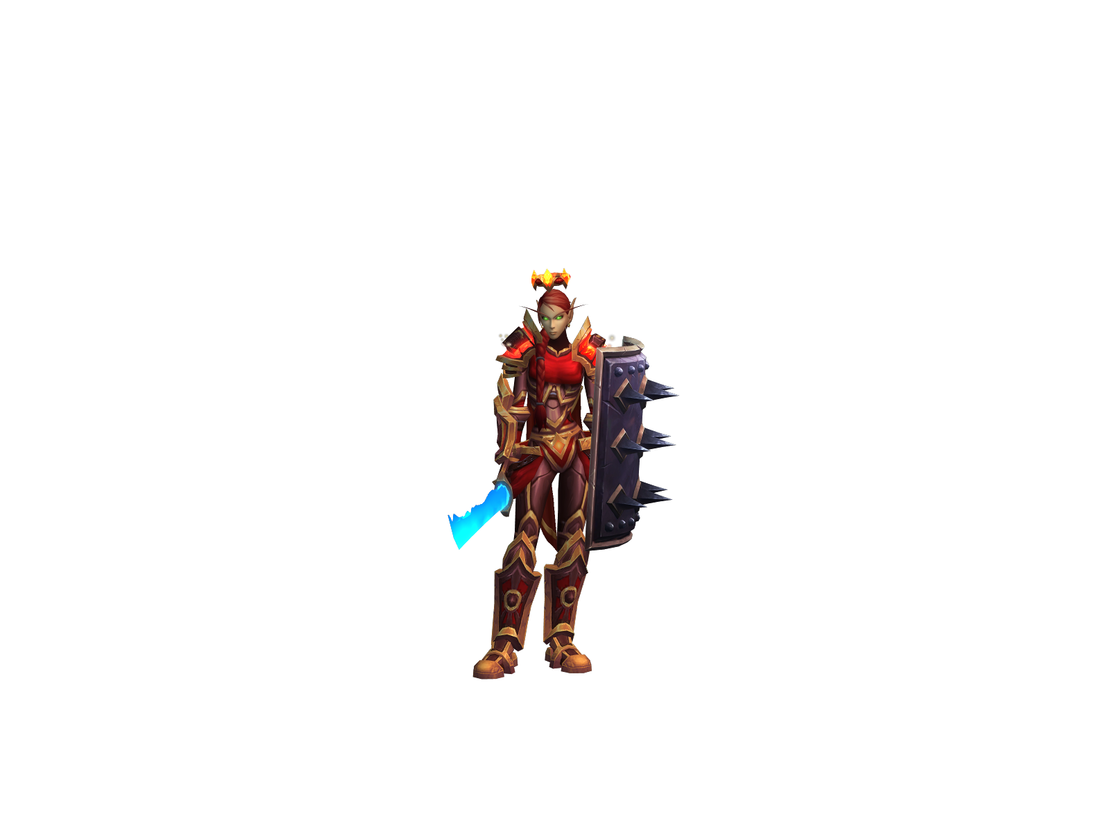Nerunia 3D character render