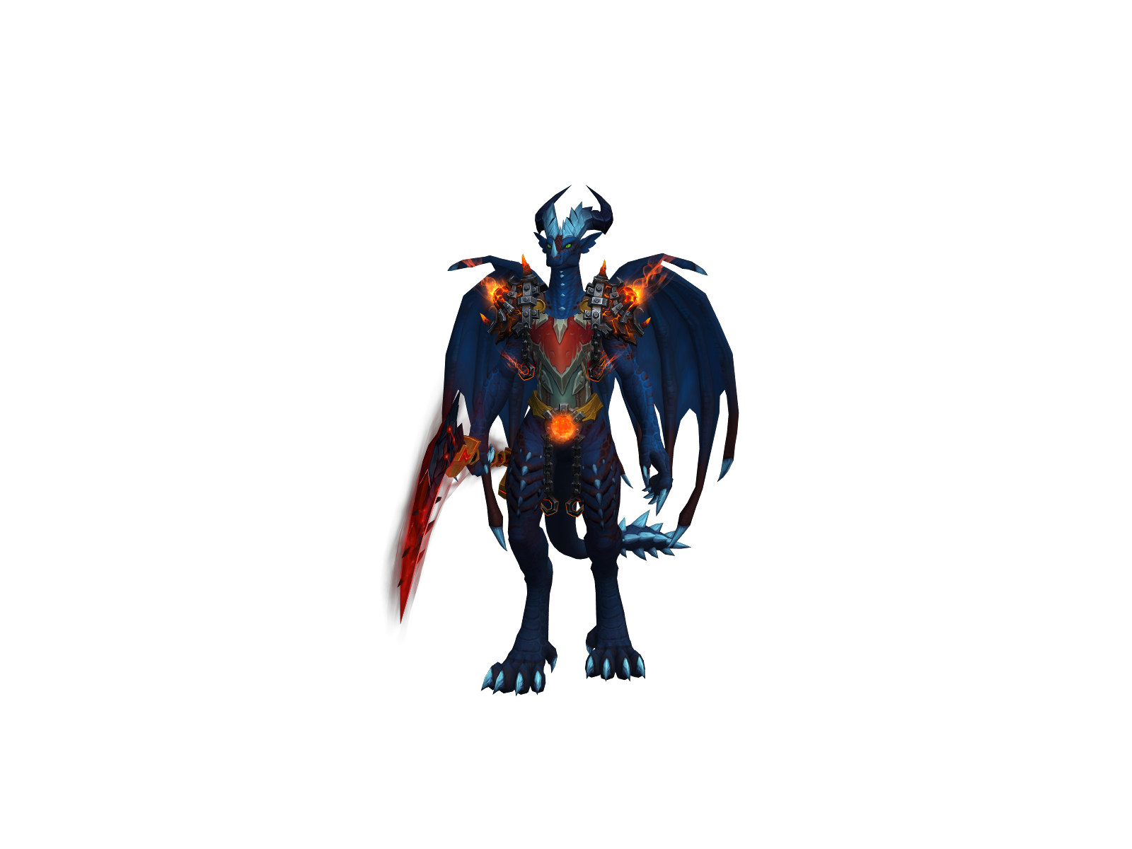 Hiirihaukka 3D character render