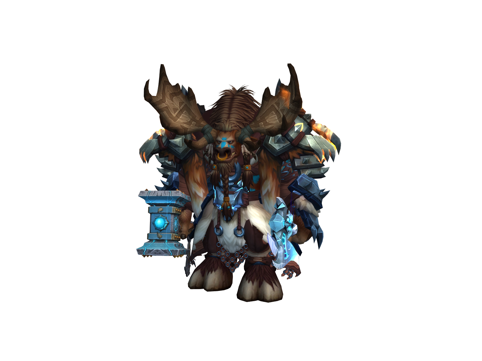 Ubul 3D character render