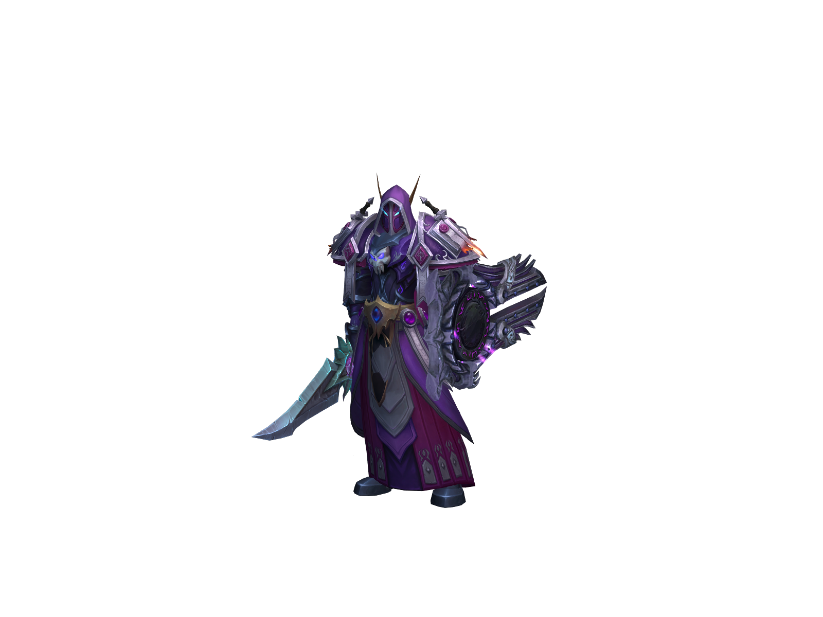 Zulfiqaar 3D character render