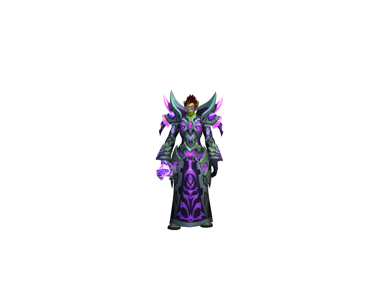 Eviil 3D character render