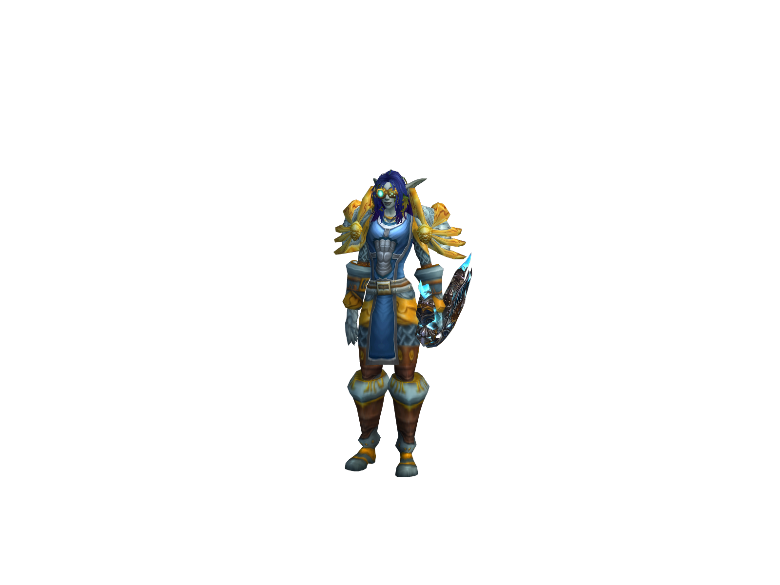 Apateonas 3D character render