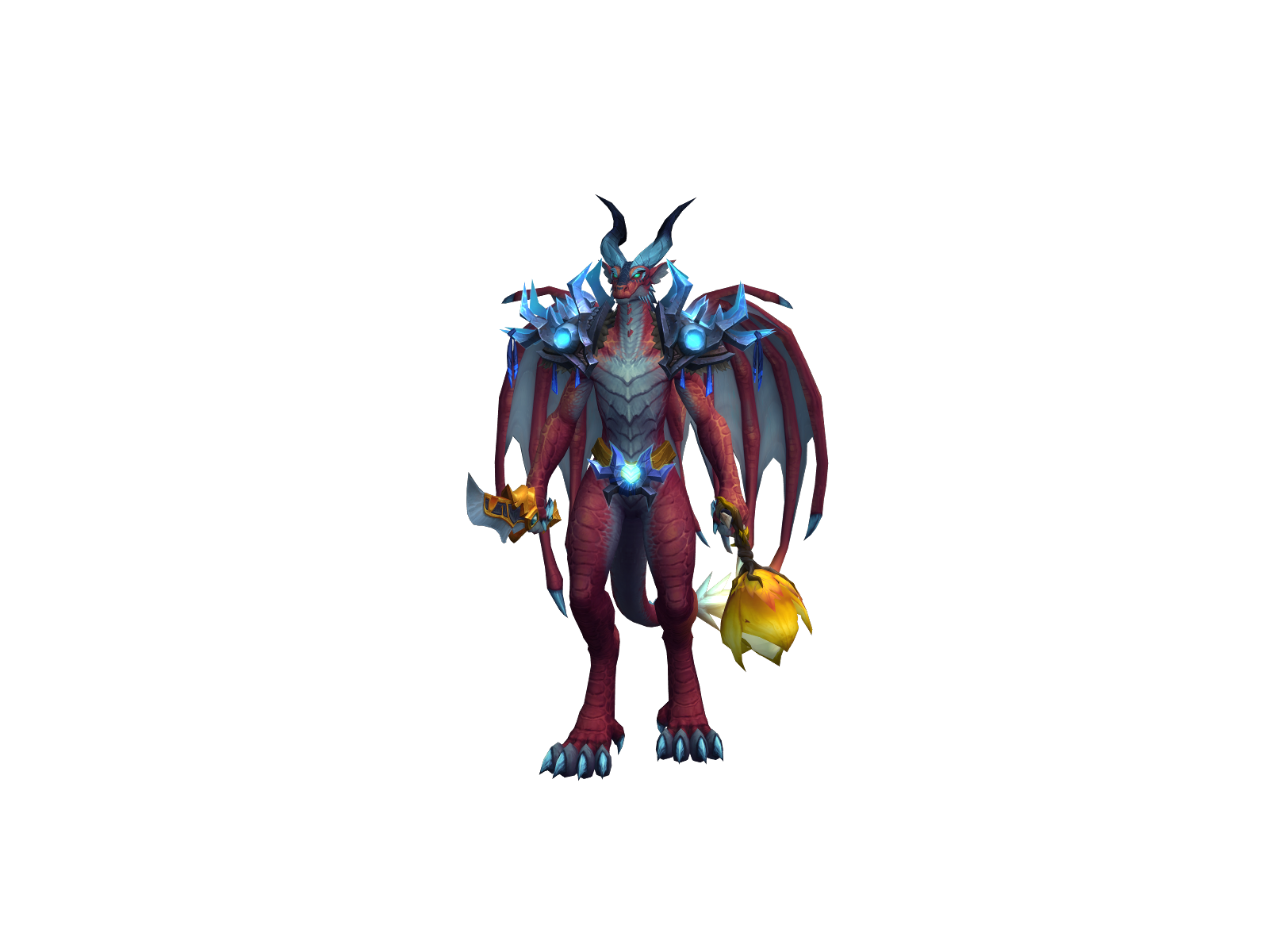 Pinkysdrake character render