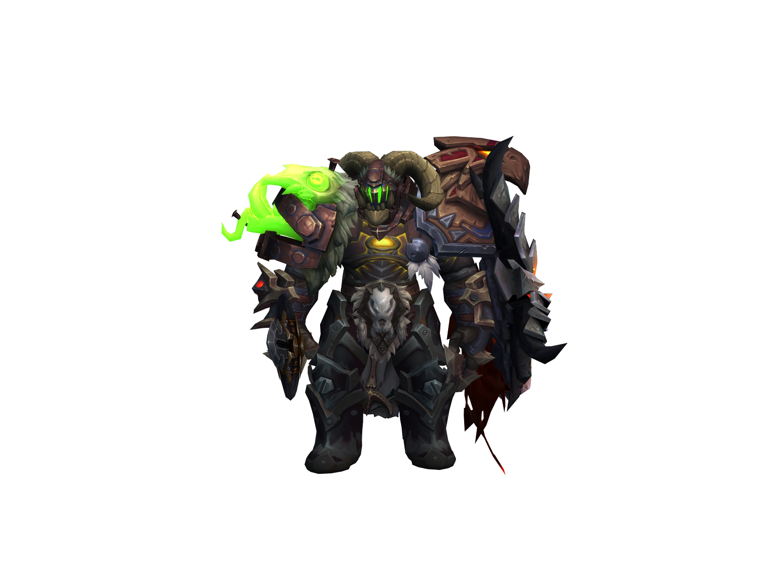 Ravprot 3D character render