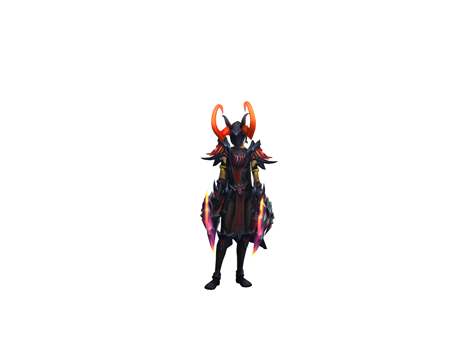Daaki 3D character render