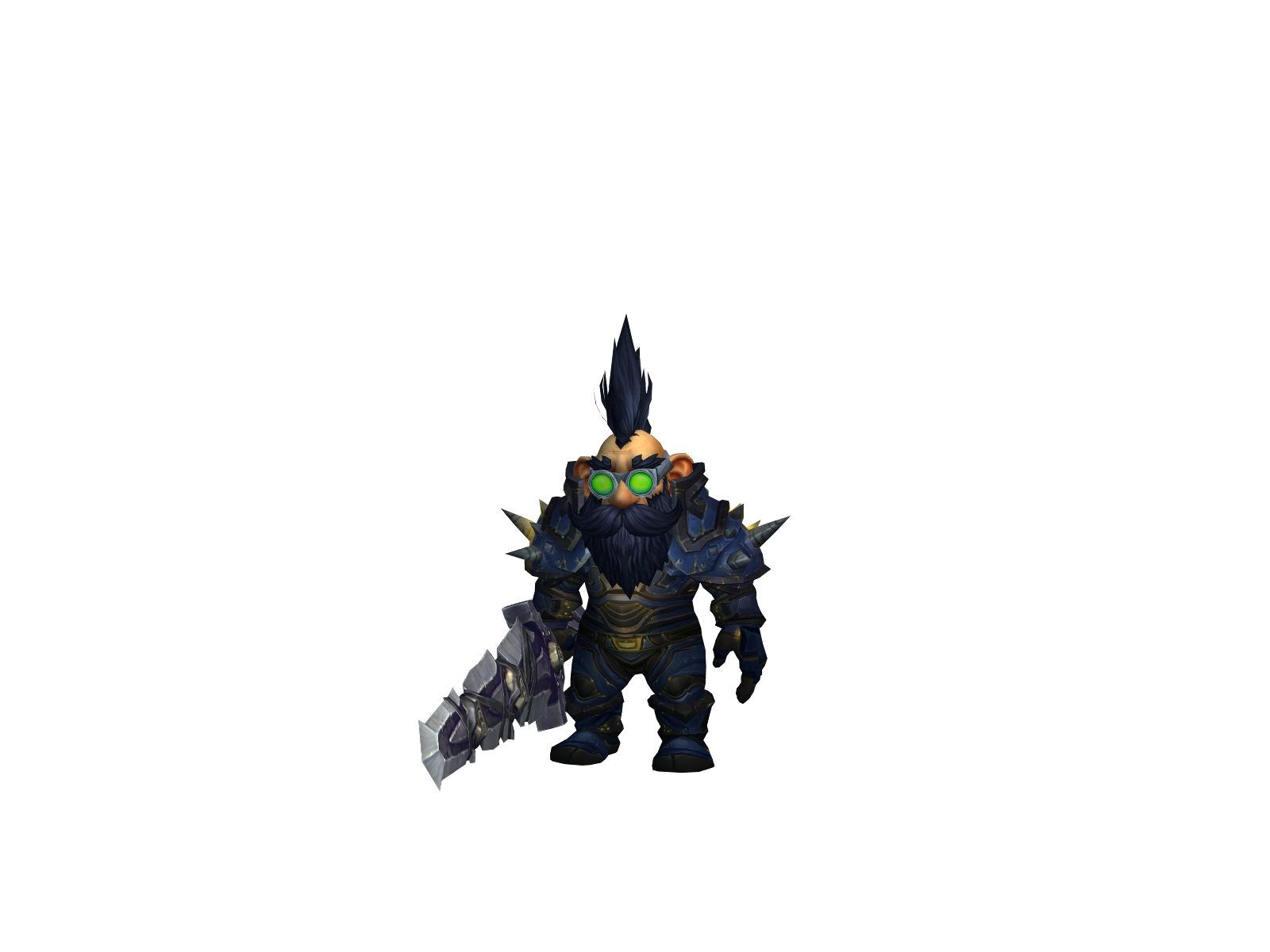 Cannabinol 3D character render