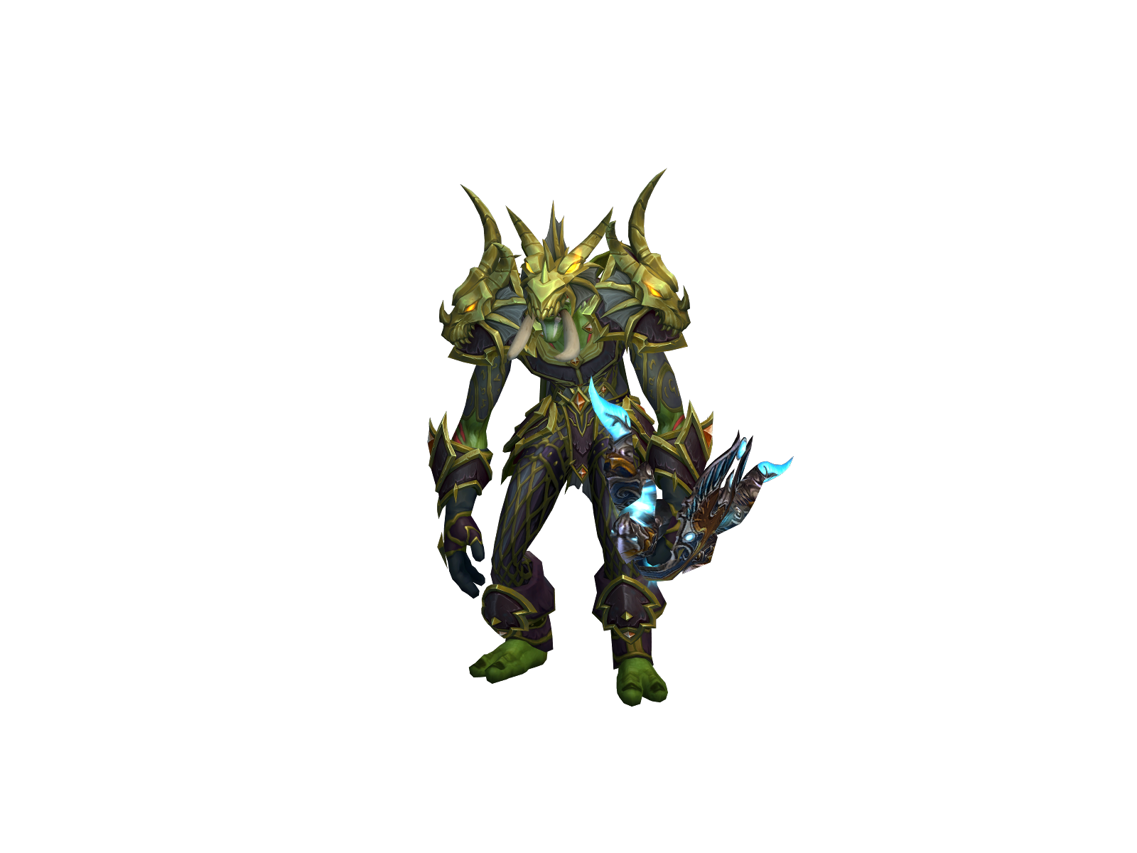 Qucfang 3D character render